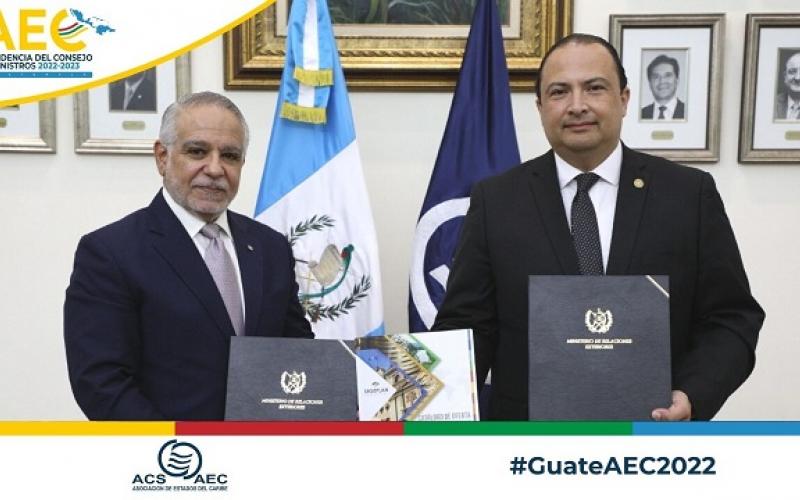 Guatemala presenta a la AEC su Catálogo de Oferta de Cooperación Internacional