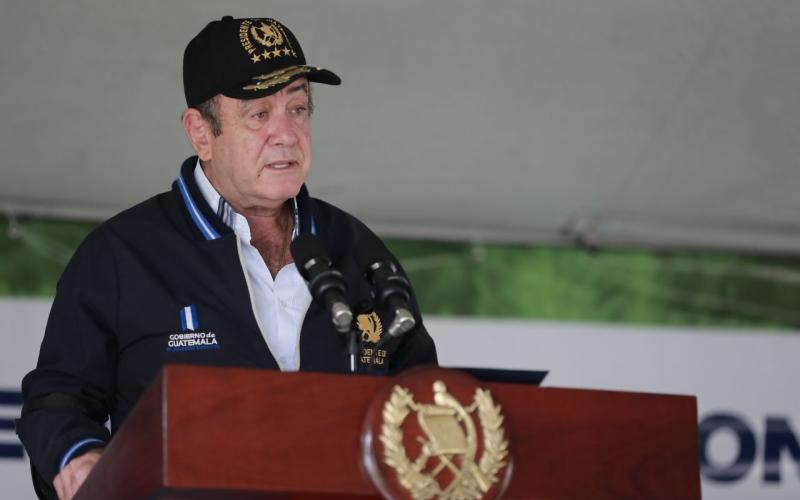 Presidente Alejandro Giammattei 