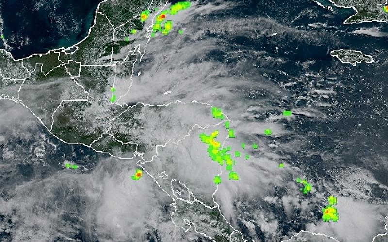 Imagen satelital. Fuente: NOAA.