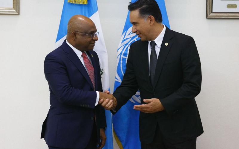 Presidente de la Asamblea General de la ONU reconoce esfuerzos del ministro Rojas en medioambiente