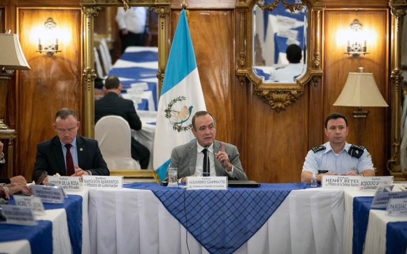 Presidente Alejandro Giammattei 
