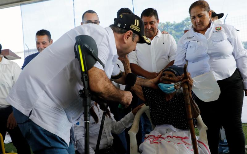 Presidente Alejandro Giammattei 