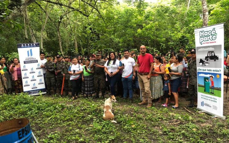 MARN y pobladores de Petén fortalecen la cobertura forestal