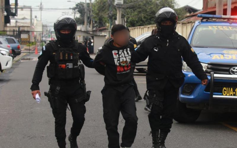 Presunto pandillero alias "El Chino" capturado por asesinato
