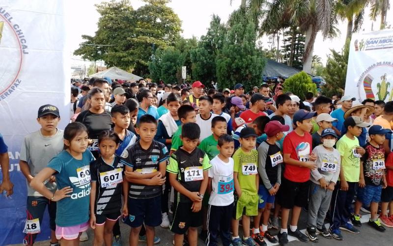 Nutri-Carrera Familiar en San Miguel Chicaj, Baja Verapaz