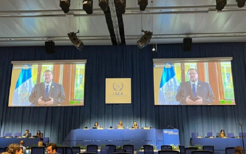 Discurso del Ministro Alberto Pimentel Mata ante la Conferencia General del OIEA