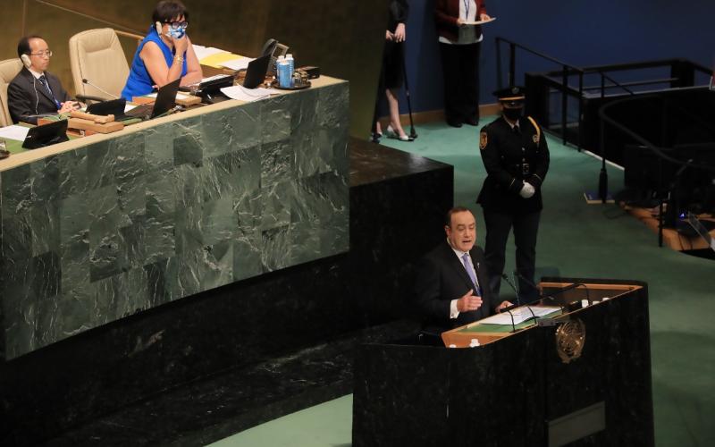Presidente Alejandro Giammattei 