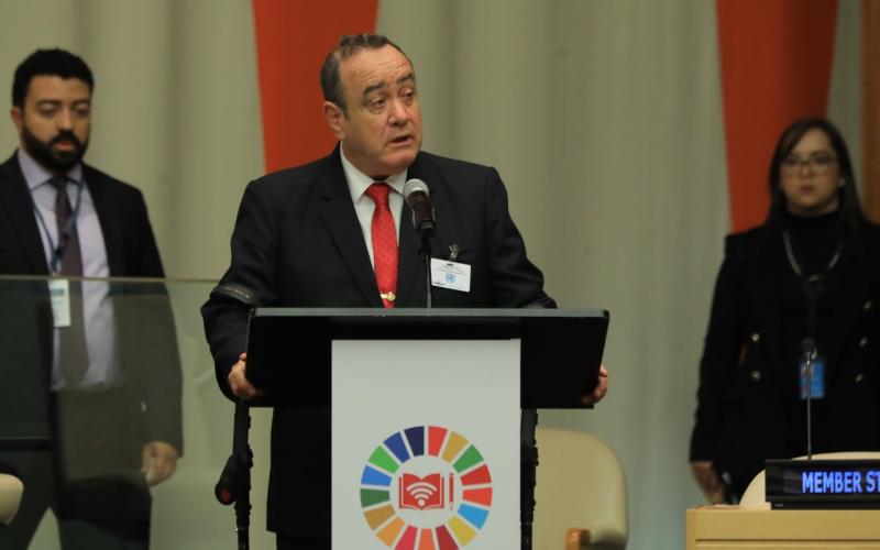 Presidente Alejandro Giammattei 