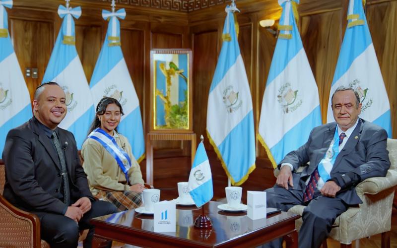 Presidente Alejandro Giammattei 
