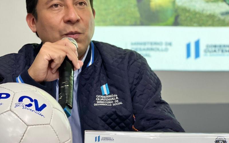 Viceministro de Protección Social en conferencia sobre Mundialito GT