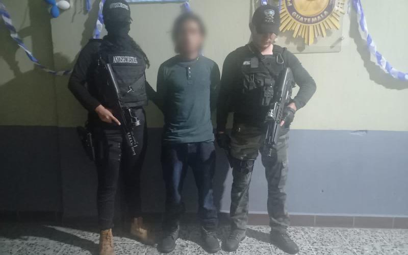 Comando Antisecuestros captura a presunto integrante de los Pacayas