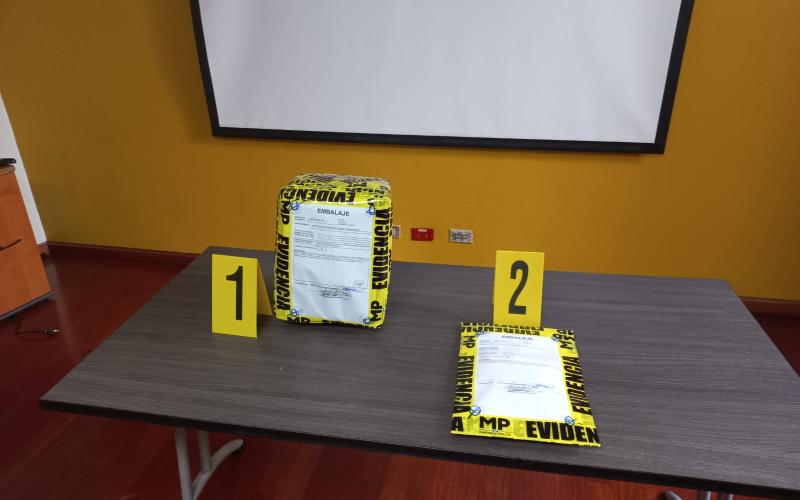 Unidad antinarcótica localiza droga en bodega de encomiendas