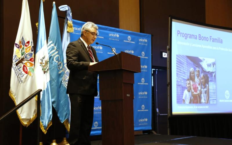 Mides, Banco Mundial y UNICEF presentan lecciones aprendidas del Bono Familia