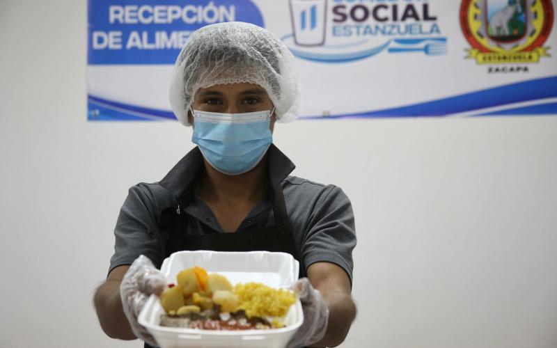 Inauguración de Comedor Social en Estanzuela, Zacapa