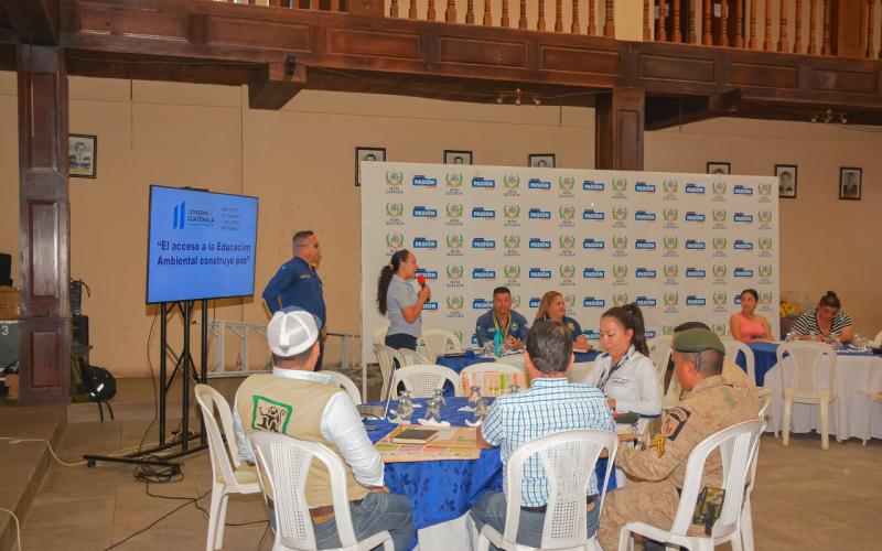 El MARN en Jutiapa impulsa temas de protección de los recursos naturales