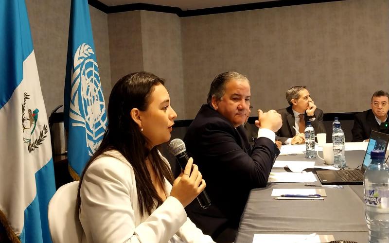 SEGEPLAN se reúne con el equipo de trabajo de  Naciones Unidas en Guatemala