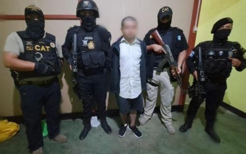 Pandillero salvadoreño es capturado por CAT en Chimaltenango
