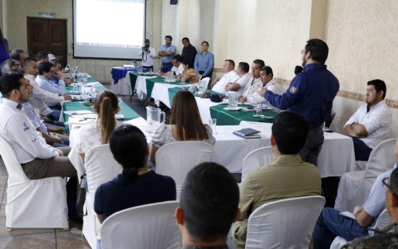 Coordinan acciones en la cuenca del río Ocosito para proteger a las comunidades y los ecosistemas