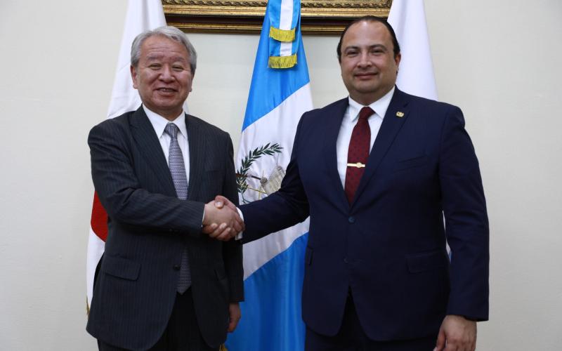 MINEX recibe visita del presidente de la Agencia de Cooperación Internacional del Japón (JICA)  