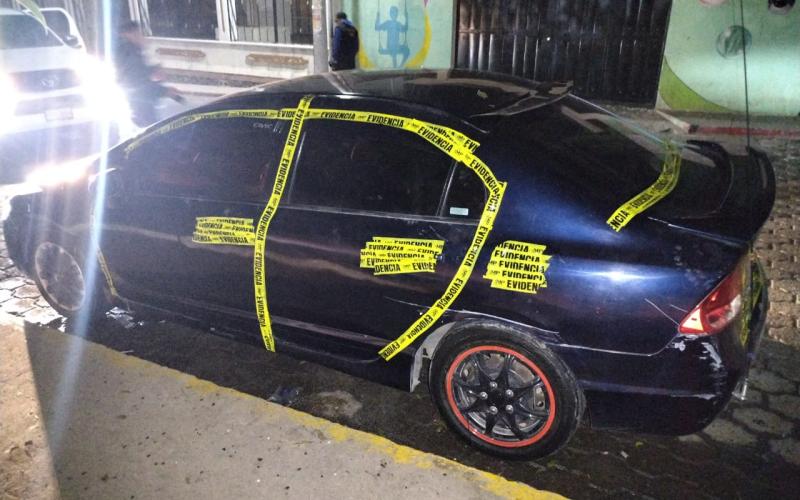 Consignan vehículo y capturan a presunto implicado en asalto a bus