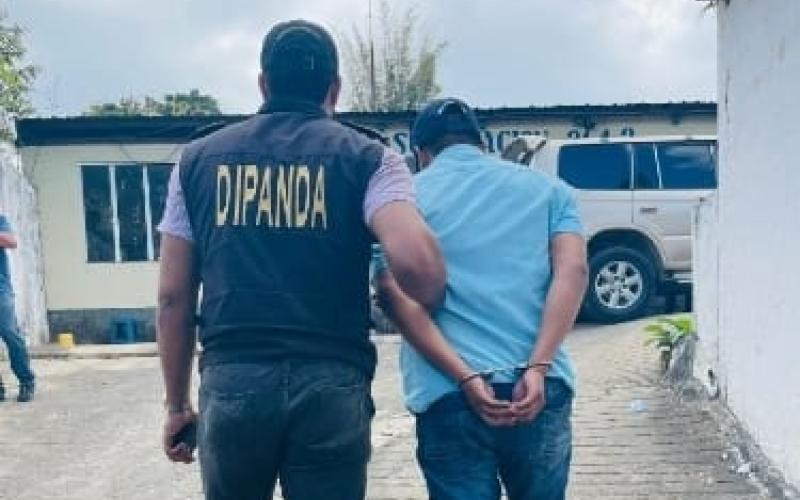 Capturado solicitaba dinero para ingresar a la PNC