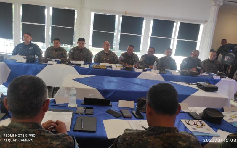 XXX Reunión de comandantes de Unidades Militares Fronterizas entre el Ejército de Guatemala y la Fuerza Armada de El Salvador