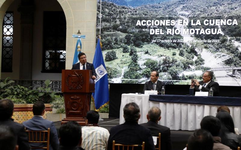 MARN y Copresam se unen “Por un Motagua vivo y sano”