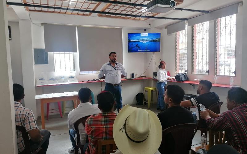 Delegación de Jutiapa capacita a técnicos municipales sobre gestión ambiental