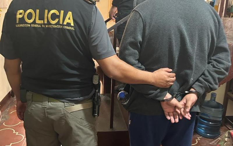 Sección contra la Trata detiene a persona por poseer material pornográfico de menores