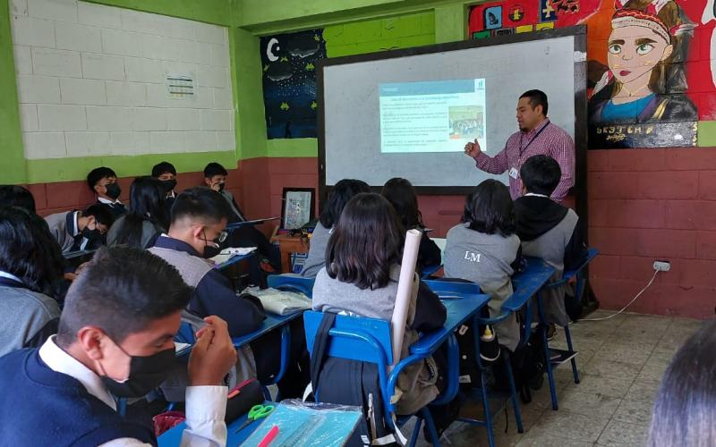 90 estudiantes terminan curso de Guardianes Ecológicos en San Marcos