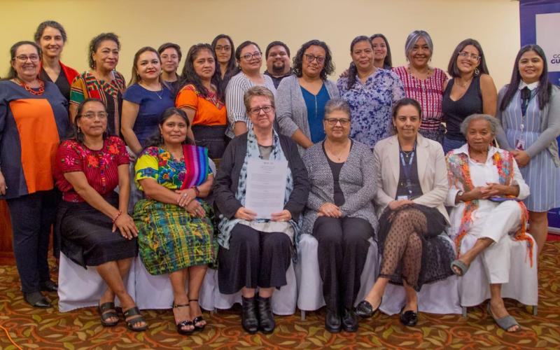 “Firma del Acuerdo interno de creación del Mecanismo Intersectorial de Seguimiento a la CEDAW”  