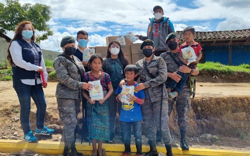 Ejército apoya en jornadas de salud y nutrición 