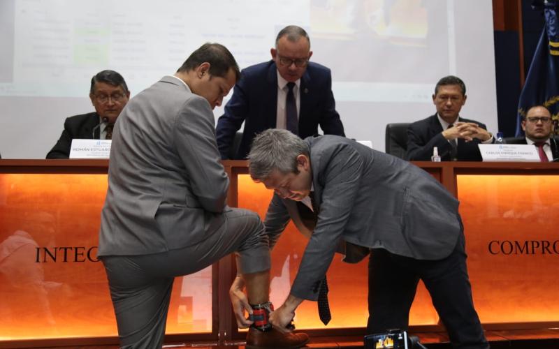 Autoridades implementan Control Telemático en el Proceso Penal de Guatemala