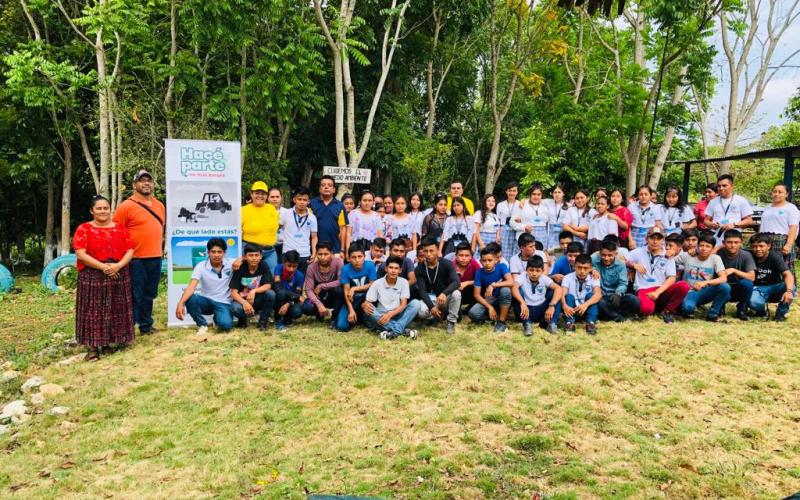 Delegación del MARN en Petén lleva educación ambiental a todo el departamento