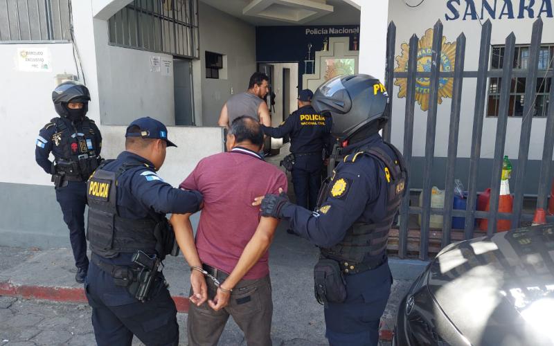 Informe de la PNC reporta la detención de 181 personas por flagrancia