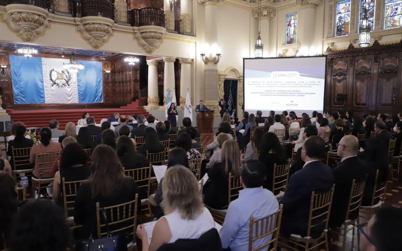  SEGEPLAN destaca apoyo de la OPS a MSPAS para la regulación de productos farmacéuticos