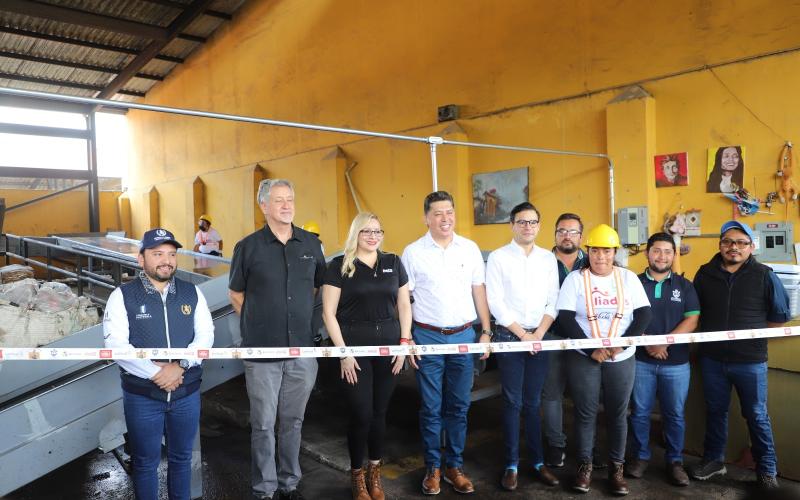  Noticias En funcionamiento Sistema de Tecnificación del Centro de Segregación y Transferencia de desechos de Antigua Guatemala