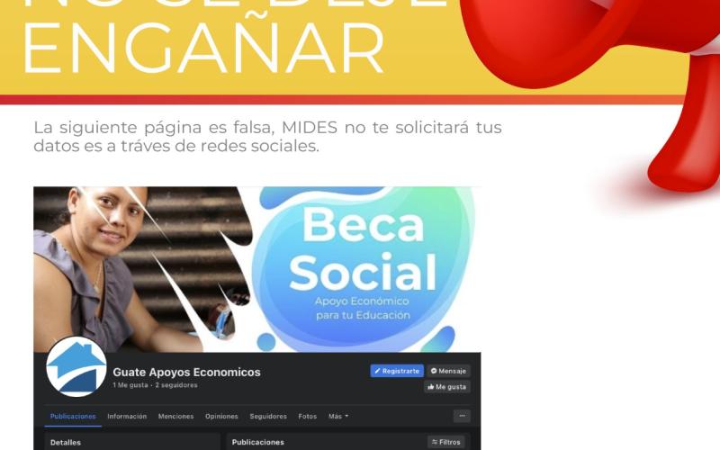Página falsa