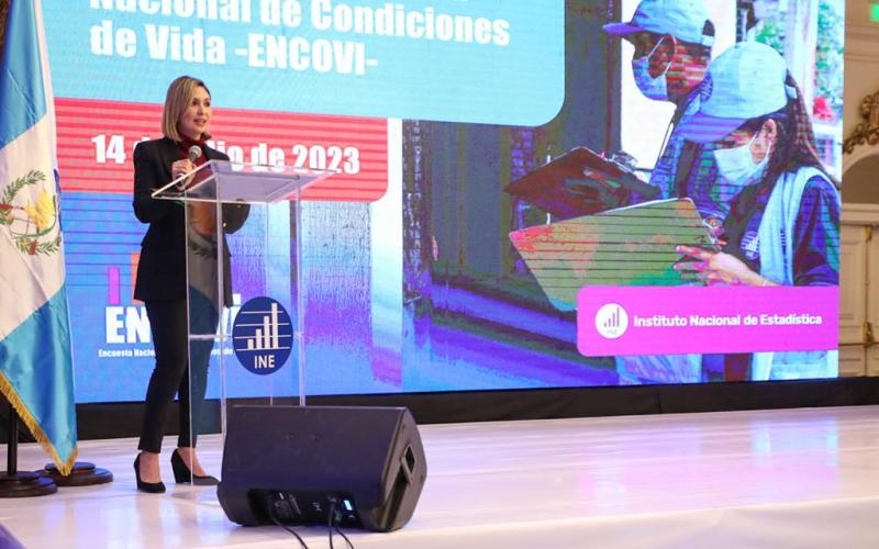 Viceministra de Inversión y Competencia comparte su discurso relacionado al ENCOVI 2023