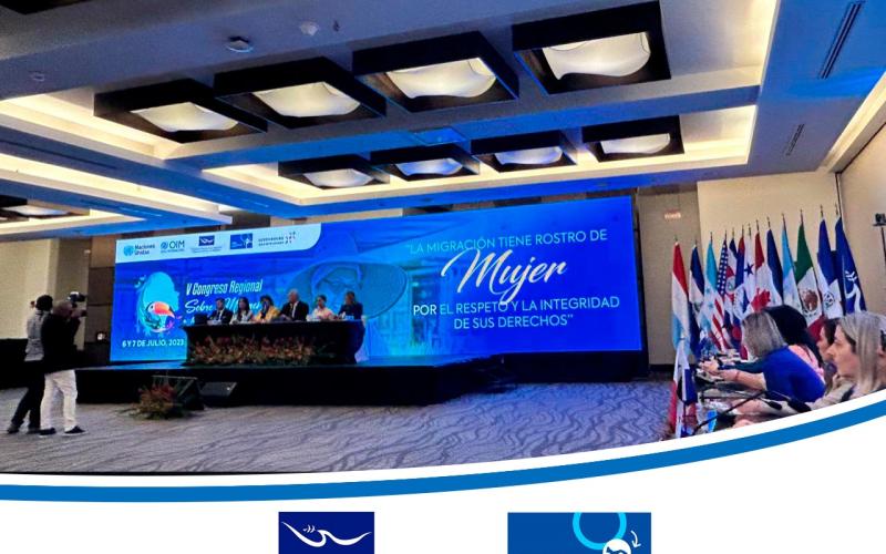 Panel de apertura: *V congreso regional sobre mujeres en los contextos de la migración*