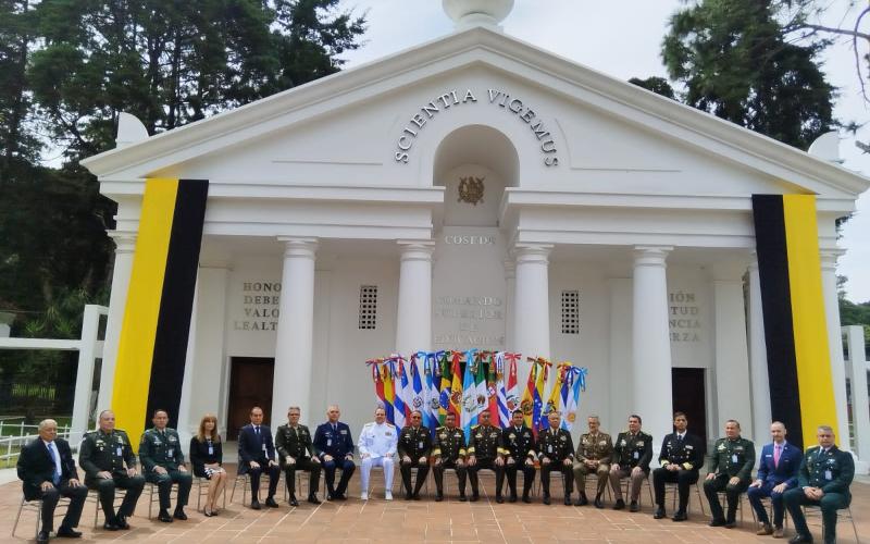 Comando Superior de Educación del Ejército de Guatemala  preside la XXIV Conferencia de la Asociación de Colegios de Defensa Iberoamericanos.