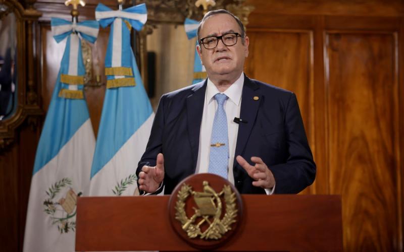 Presidente Alejandro Giammattei 
