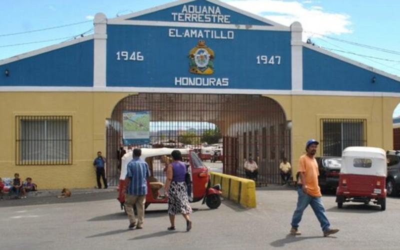 Aduana El Amatillo, Honduras.