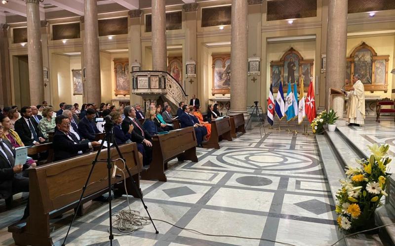 Con una misa, embajadas ante la Santa Sede celebran independencia de los países centroamericanos  