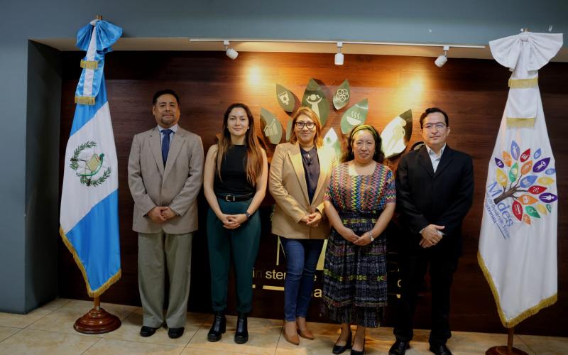 Viceministras y directores Fodes y Foproso