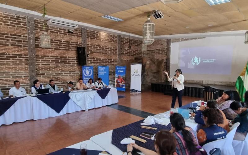 Promueven la seguridad alimentaria y nutricional en Huehuetenango
