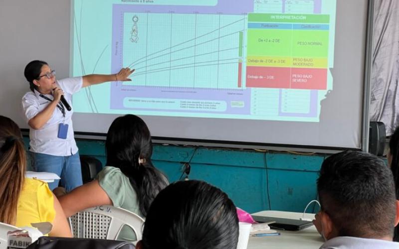 Capacitación en San Cristóbal Verapaz intensifica la lucha contra la desnutrición infantil