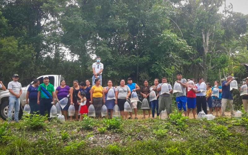 Apoyan producción acuícola en Petén