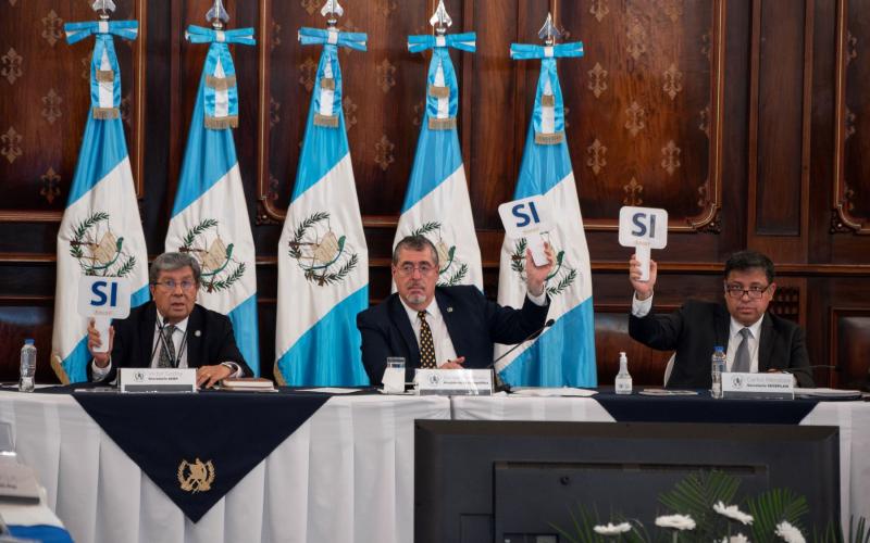Tercera reunión ordinaria del Conadur. 