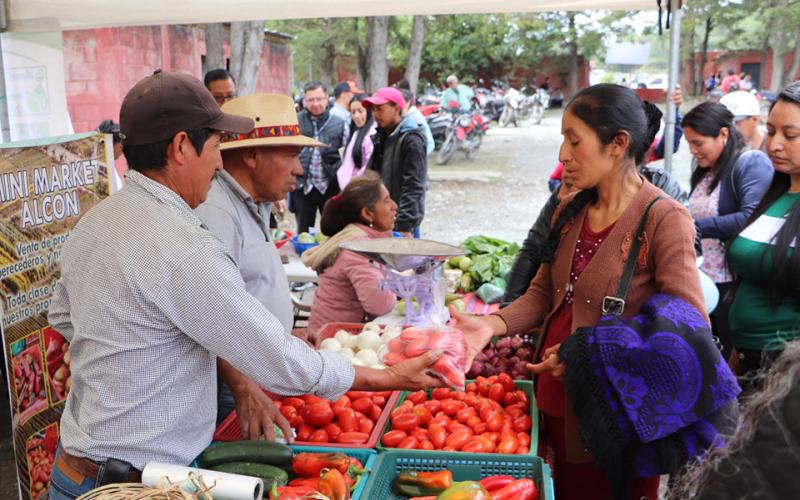 Feria del Agricultor llega a los municipios de Huehuetenango